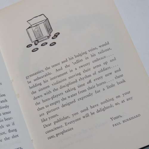 Kleine Nachtmusik hardcover cartoon book 1958 issue music related cartoons