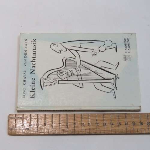 Kleine Nachtmusik hardcover cartoon book 1958 issue music related cartoons