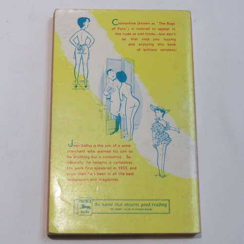 Clementine and her men softcover cartoon book - By Jean Bellus - 1958 issue