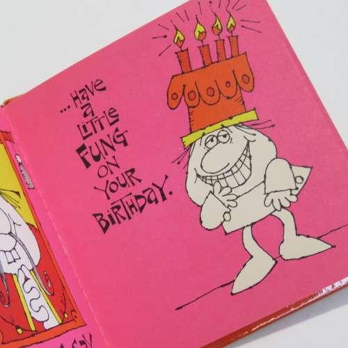 Lot of 5 vintage cartoon books 2 softcover and 3 hardcover