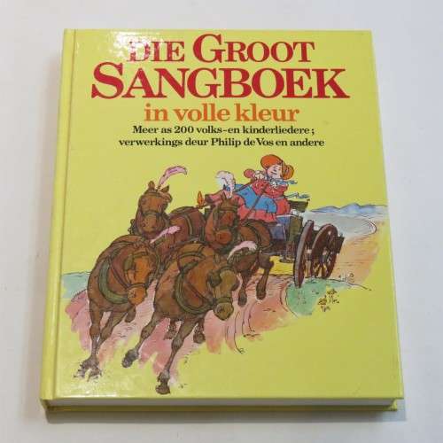 Die Groot sangboek in volle kleur - Meer as 200 volks en kinderliedjies
