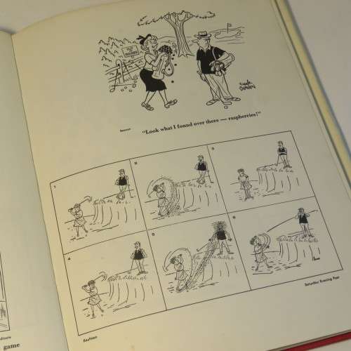 A Treasury of Sports cartoons 1958 - First issue - Dust cover repaired