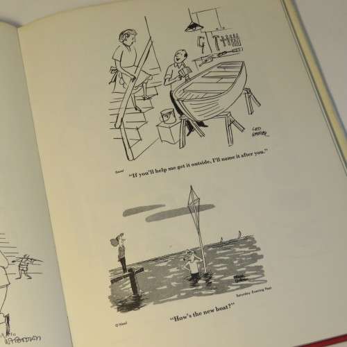 A Treasury of Sports cartoons 1958 - First issue - Dust cover repaired