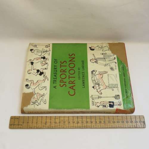 A Treasury of Sports cartoons 1958 - First issue - Dust cover repaired