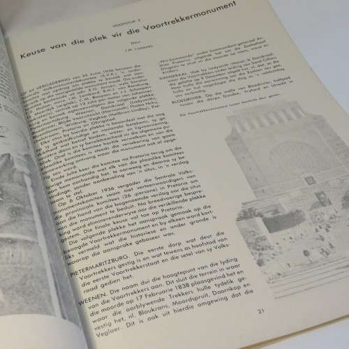 Original 1976 guide to the Voortrekkermonument