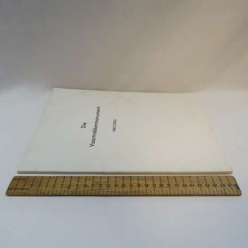 Original 1976 guide to the Voortrekkermonument
