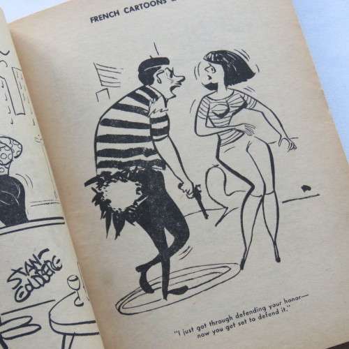 Vintage cartoon book French cartoons and cuties - March 1959