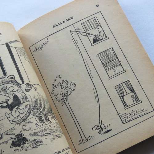 Vintage cartoon book Dolls and Gags - June/July 1961