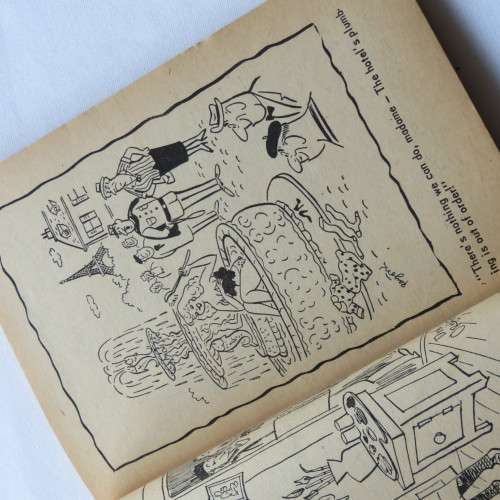 Vintage Cartoon book French Cartoons and Cuties - April 1959