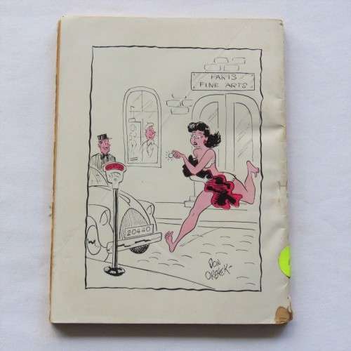 Vintage Cartoon book French Cartoons and Cuties - April 1959