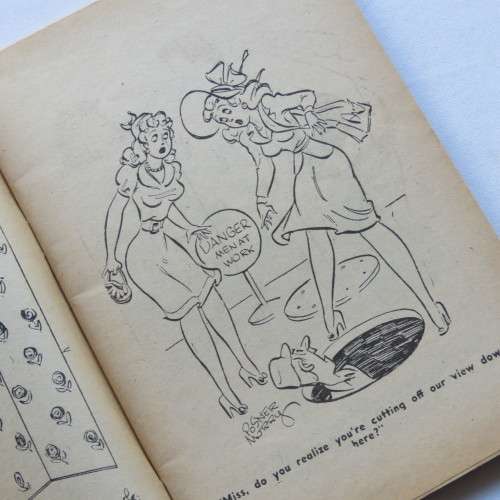 Vintage cartoon book No 2 June 1956 Broadway Laughs