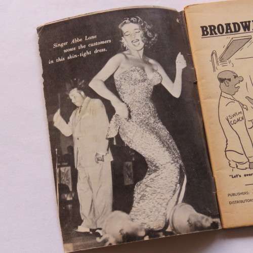 Vintage cartoon book No 2 June 1956 Broadway Laughs