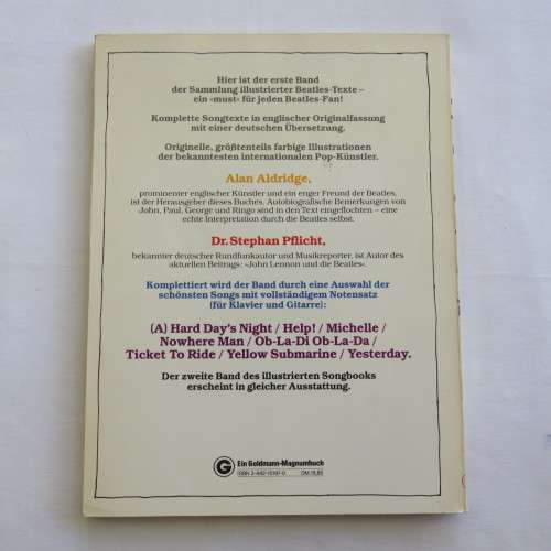 The Beatles Song book - 1981 - German issue
