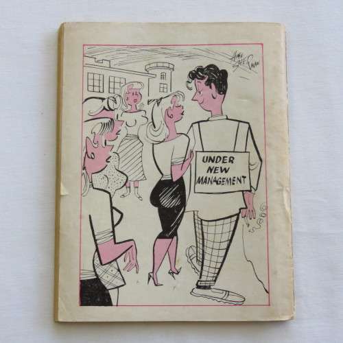 Vintage cartoon book French Cartoons and Cuties Oct 1960