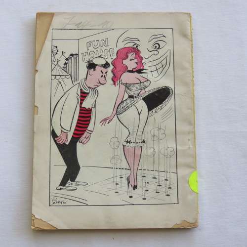 Vintage cartoon book French cartoons and cuties April 1957