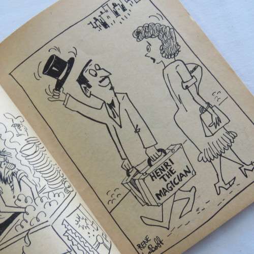 Vintage cartoon book French cartoons and cuties - July 1960