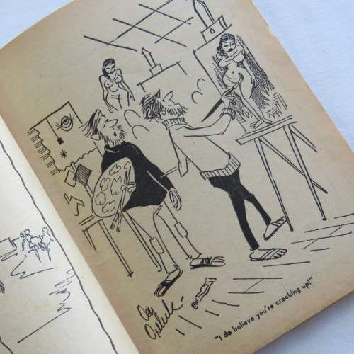 Vintage cartoon book French cartoons and cuties - July 1960