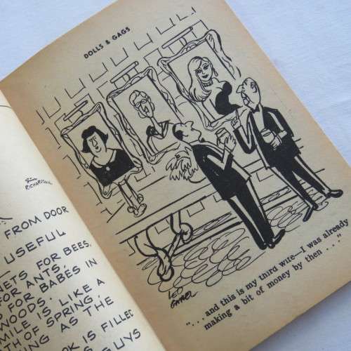 Vintage Cartoon book Dolls and Gags June/July 1959