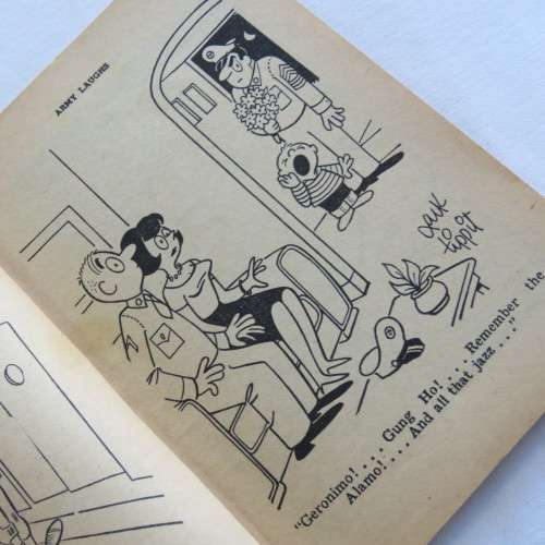 Vintage cartoon book Army laughs - April/May - 1959