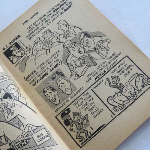 Vintage cartoon book Army laughs - April/May - 1959