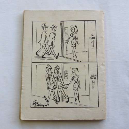 Vintage cartoon book - Army Laughs - November 1964