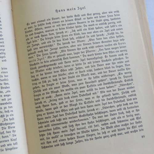 1937 Book - Märchen der Brüder Grimm