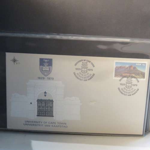 First Day Cover album with more than 50 covers - Some signed