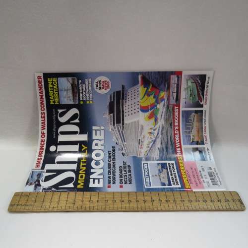 Lot of 3 Ships Monthly magazines - Dec 2019, Jan 2020, Feb 2020