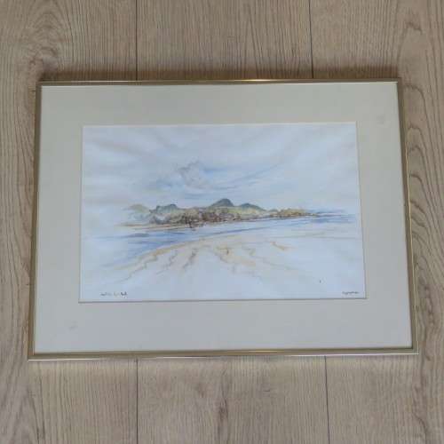Tony Grogan watercolour painting of Great Fish River Mouth