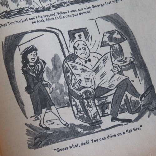 College Laughs no 22 February 1962 cartoon and joke book