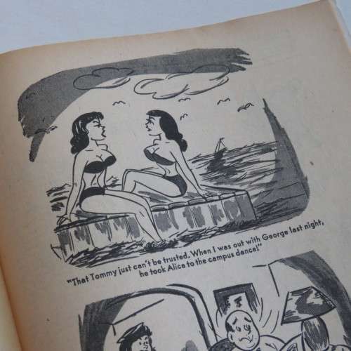College Laughs no 22 February 1962 cartoon and joke book