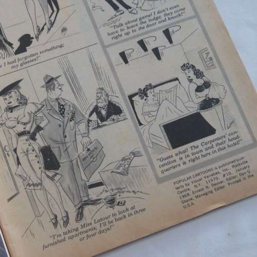 Popular Cartoons magazine no 10 cartoon and joke book