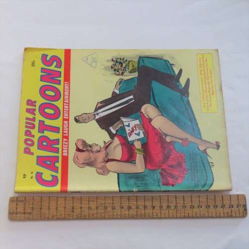Popular Cartoons magazine no 10 cartoon and joke book