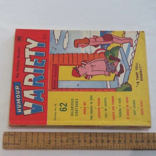 Humour Variety cartoon and joke book - Holiday no.46 - Vintage