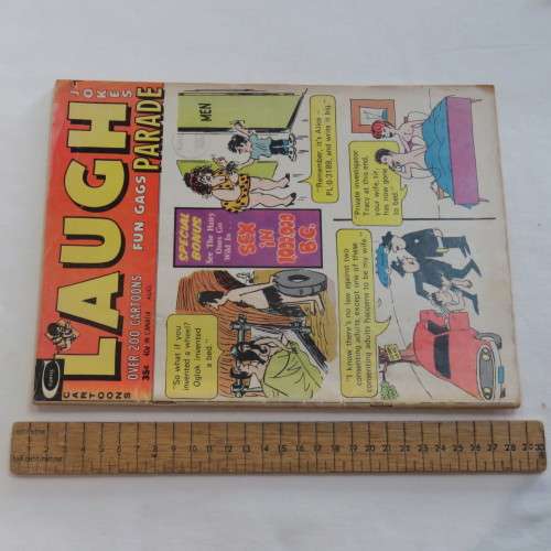 Laugh Parade cartoon and joke book Aug 1972