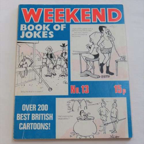 Weekend Book of Jokes no 13 - Cartoon book