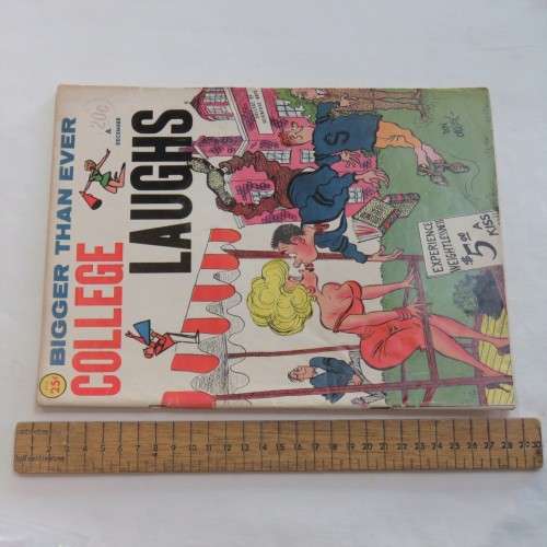 College Laughs no 33 Dec 1963 - Joke and cartoon book