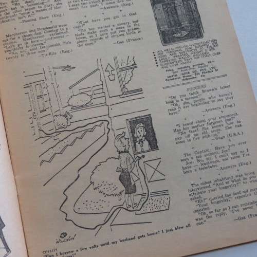 Humour cartoon and joke book - April 1959