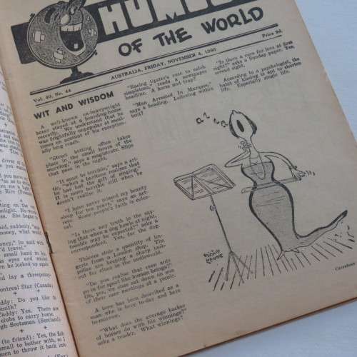 Humour Cartoon and joke book - November 1960