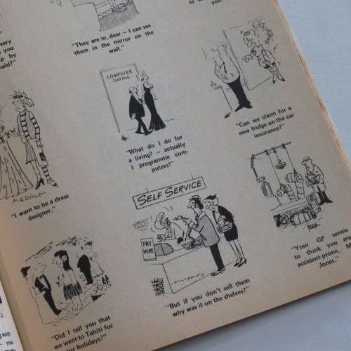 1982 Daily Mirror cartoon book - Laughter