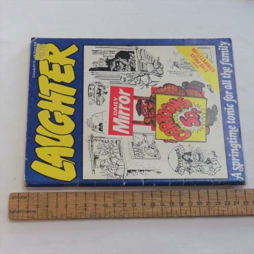 1982 Daily Mirror cartoon book - Laughter