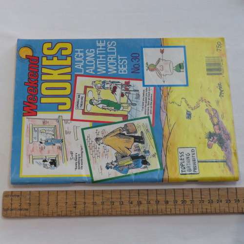 Weekend Jokes cartoon book no 30 - 1987