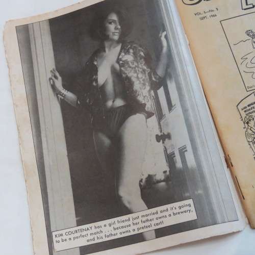 Cartoon Laughs September 1966 no 3 cartoons and joke book