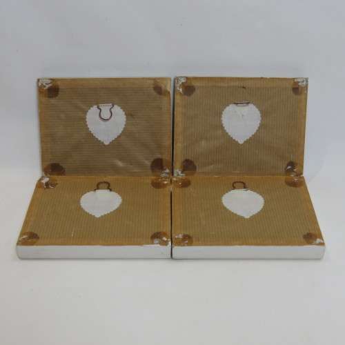 Celia Truter lot of 4 miniature paintings - Sold as a set