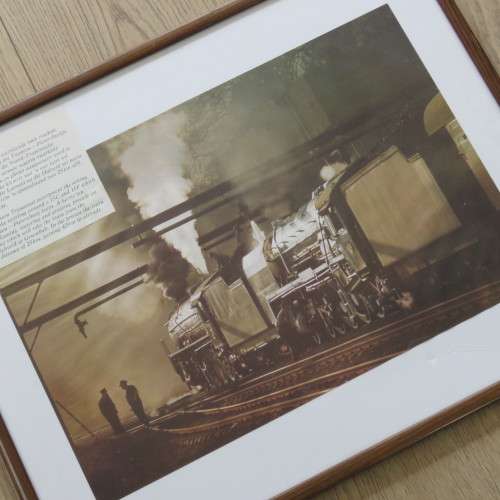 Printed picture of SA Railways class 15C and 15F steam locomotives