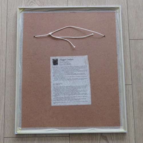Beautiful Maggie Laubser numbered print #456/1000 in frame