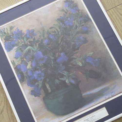 Beautiful Maggie Laubser numbered print #456/1000 in frame