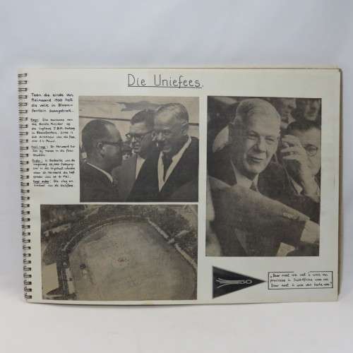 Plakboek - Dr HF Verwoerd - Sy lewe en werk - Size 28 x 38 cm
