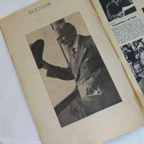 Plakboek oor 50 jaar van die Nasionale Party 1965 - 38 x 26 cm