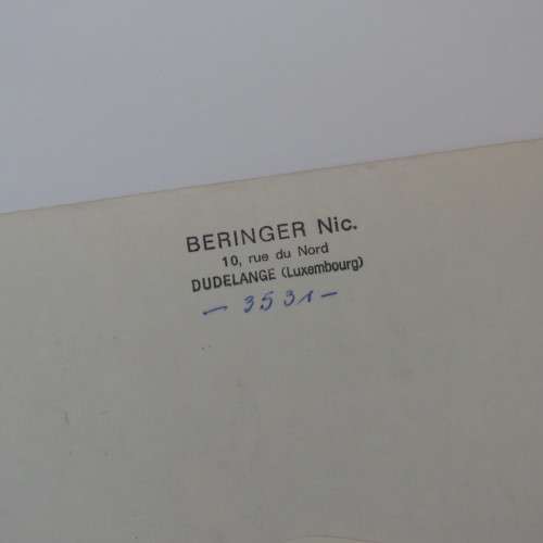 Airmail letter from Dudelange, Luxembourg  to Randburg, South Africa